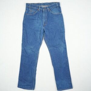 Vintage‎ Men's Levis 509 0215 Orange Tab Blue Jeans Size 33 x 30 USA Distressed